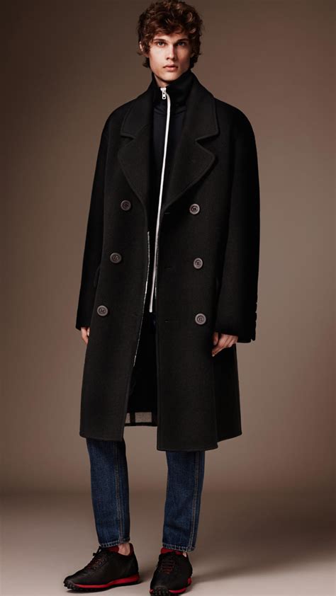 burberry men's wool coat sale|Burberry men's wool overcoat.